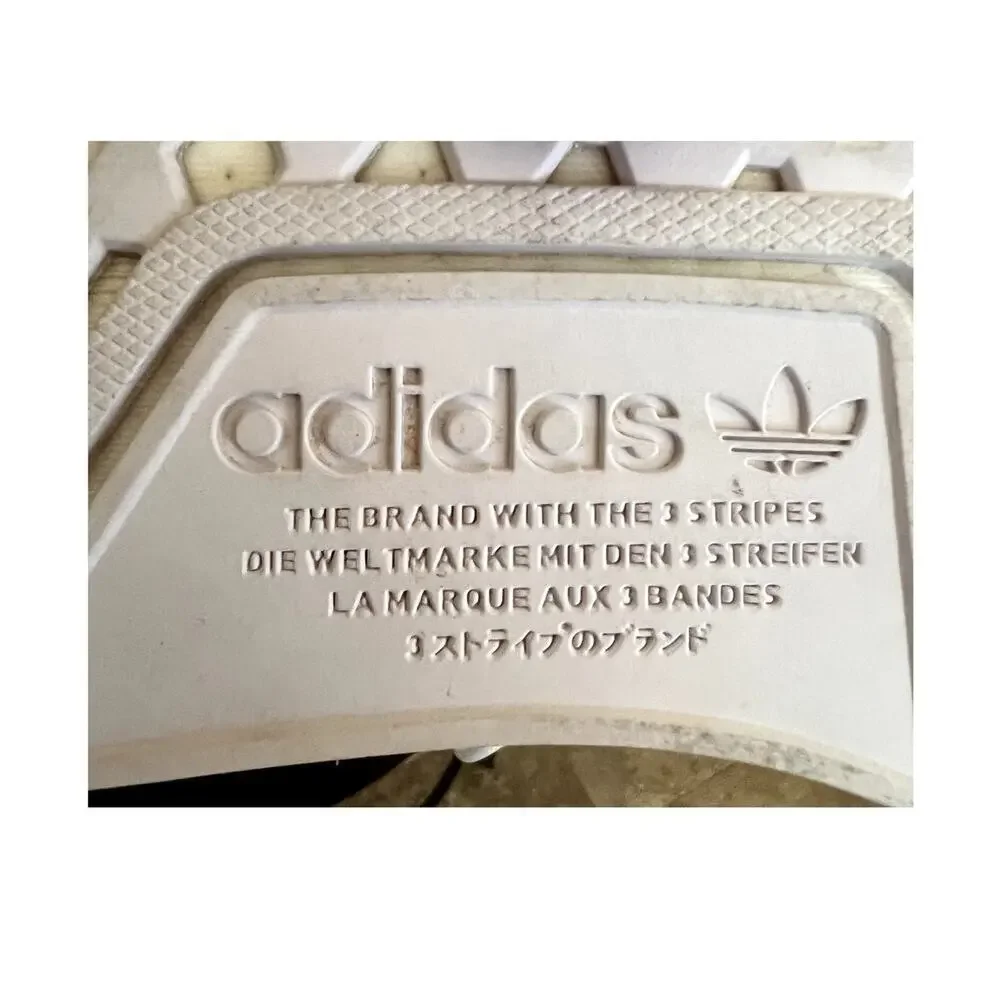 adidas NMD R1 Lace Up Sneakers Triple White GZ9259, Men's size 11.5